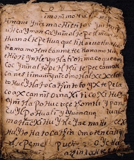 foja 47 del codice de Zictepec