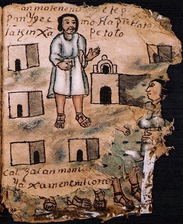 foja 57 del codice de Zictepec