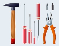 illustration of tools