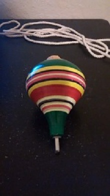 trompo de madera